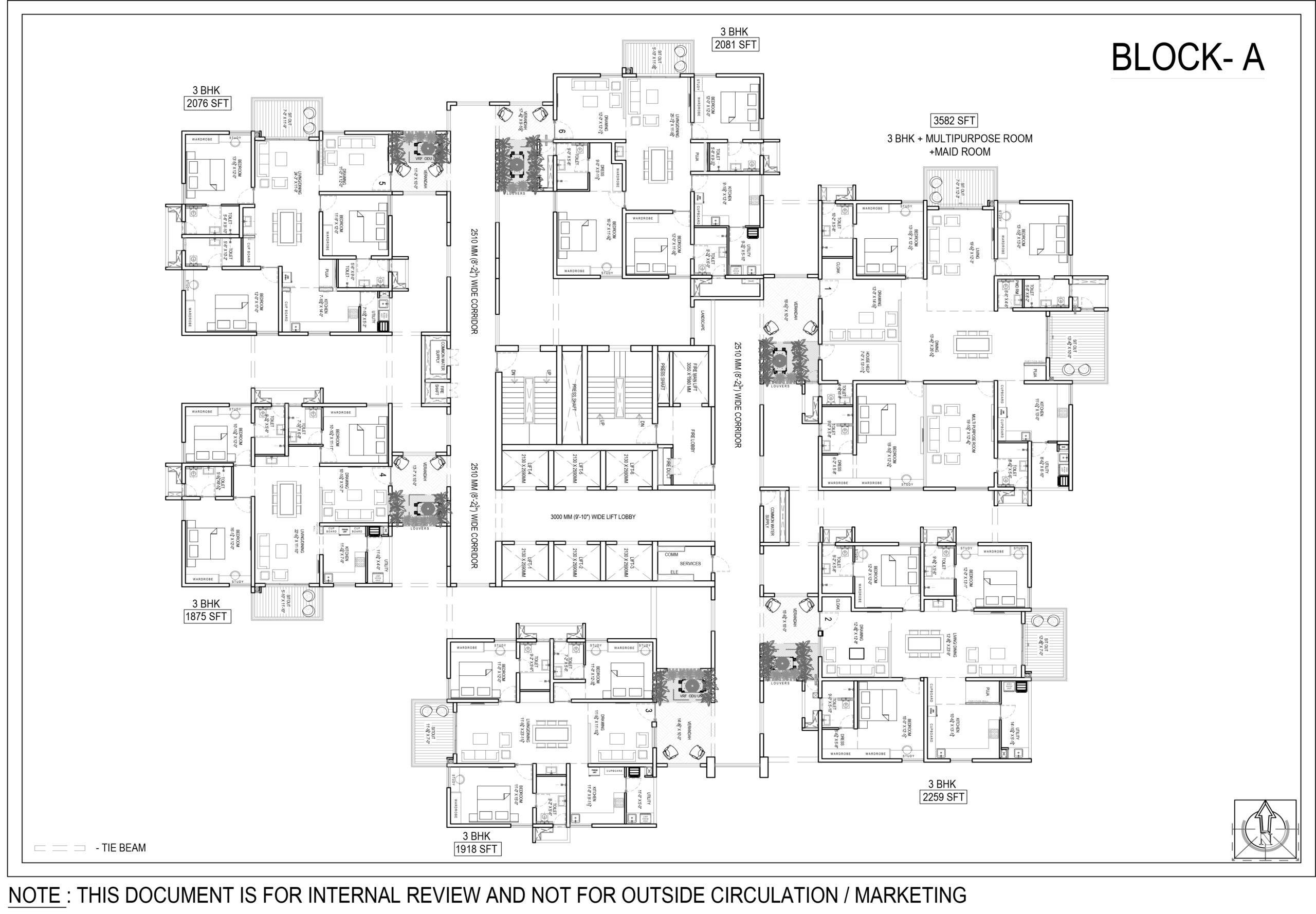 Tower - A Floor Plan
